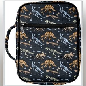 Dinosaur Fossil Print Kids Bible Cover